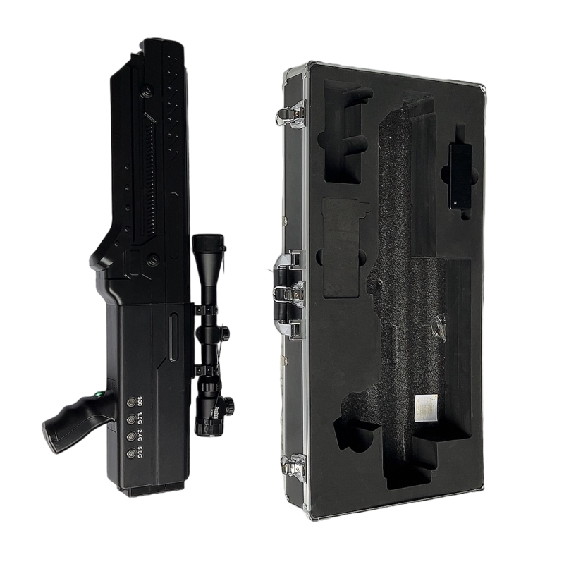  建瓯手持便携式枪型低空防御反制四通道A型