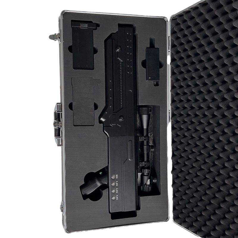  建瓯手持便携式枪型低空防御反制四通道B型